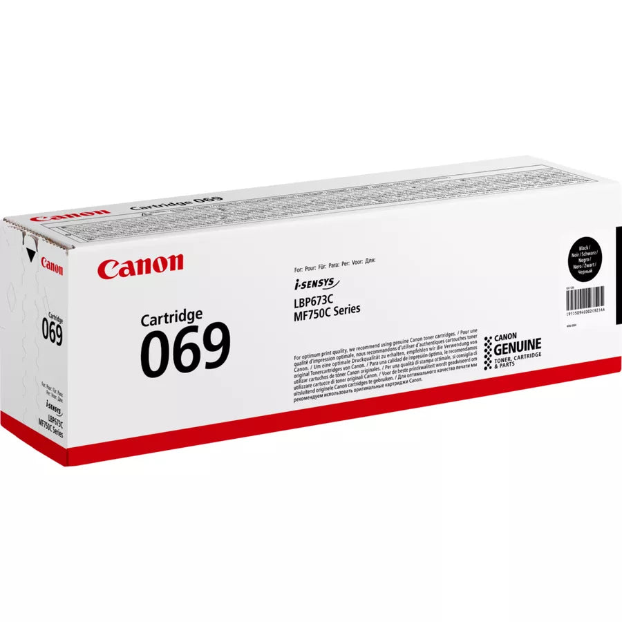Cartouche Toner Canon 069 - Noire - 2100 pages