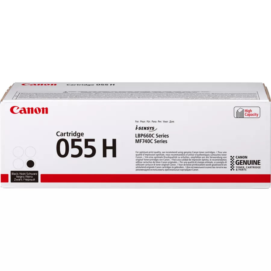 Cartouche Toner Canon 055H Noir Haut Rendement