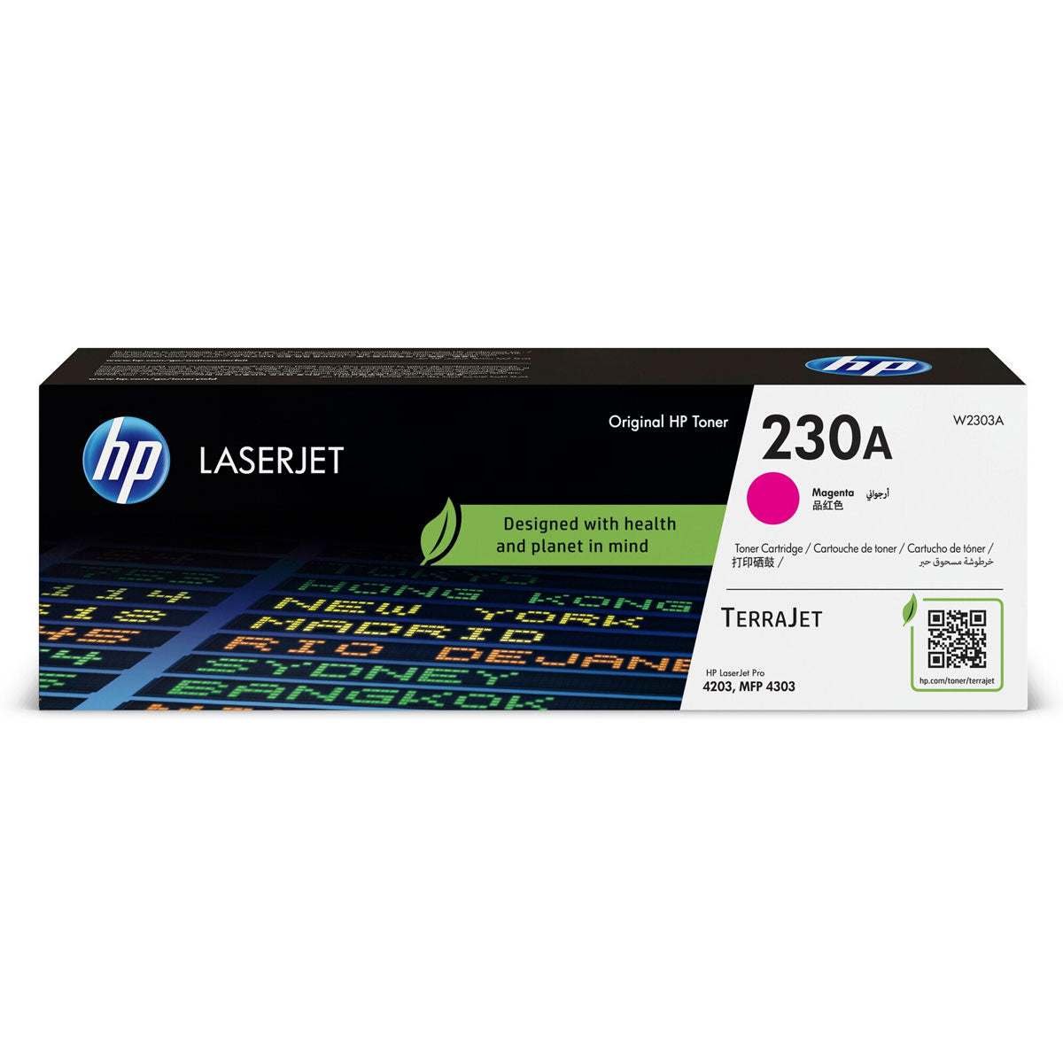 Toner HP 230A Magenta, bleue, jaune (W2303A) - Original