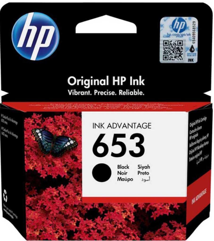 Cartouche HP 653 black
