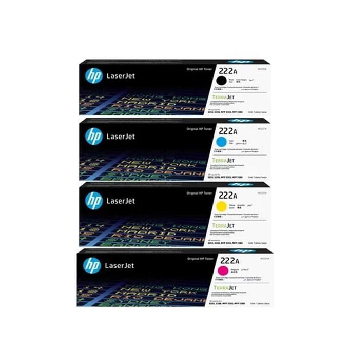 Toner HP 222A Bleu, Jaune, Magenta (W2223A) | Original