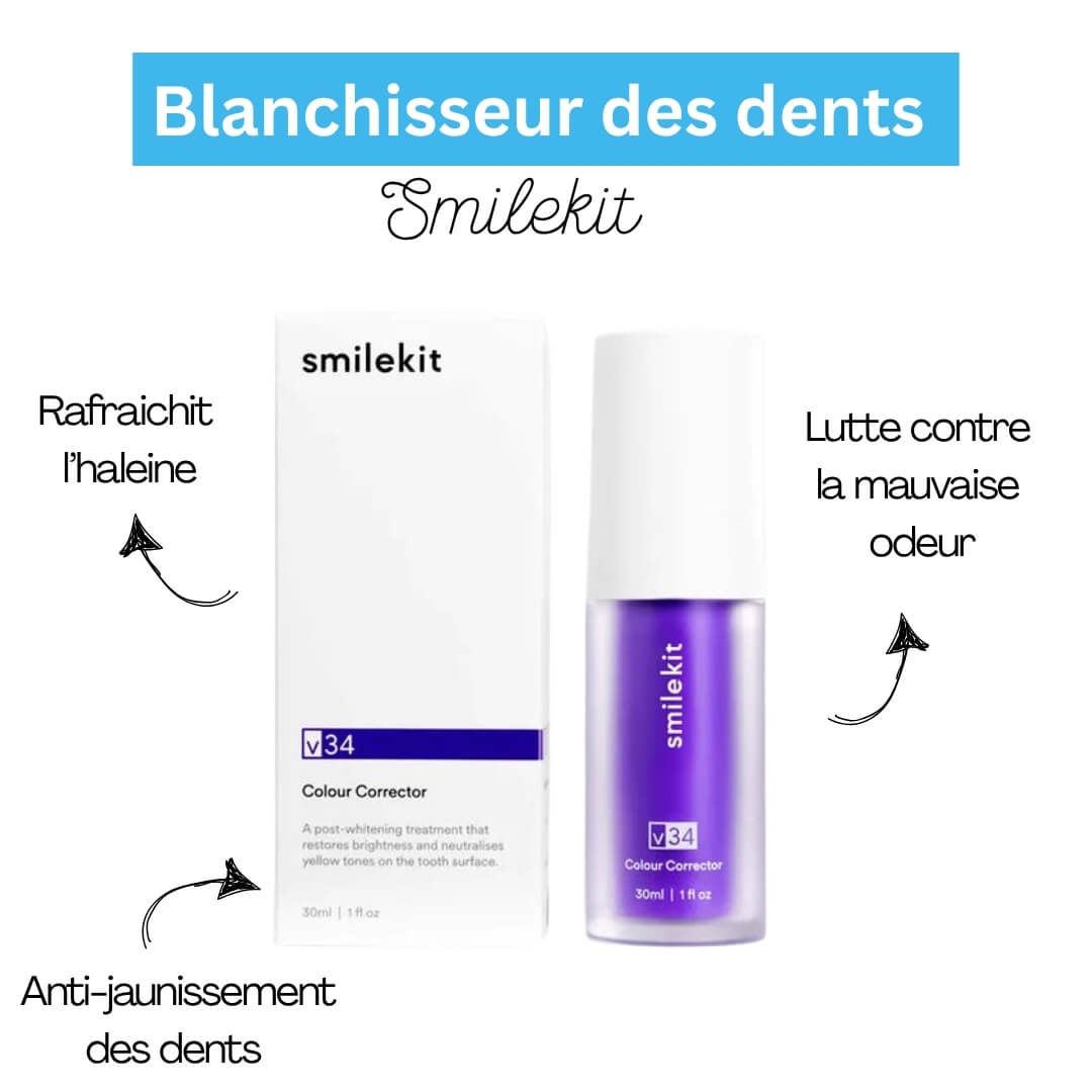 Smilekit | V34 Dentifrice Violet 🦷