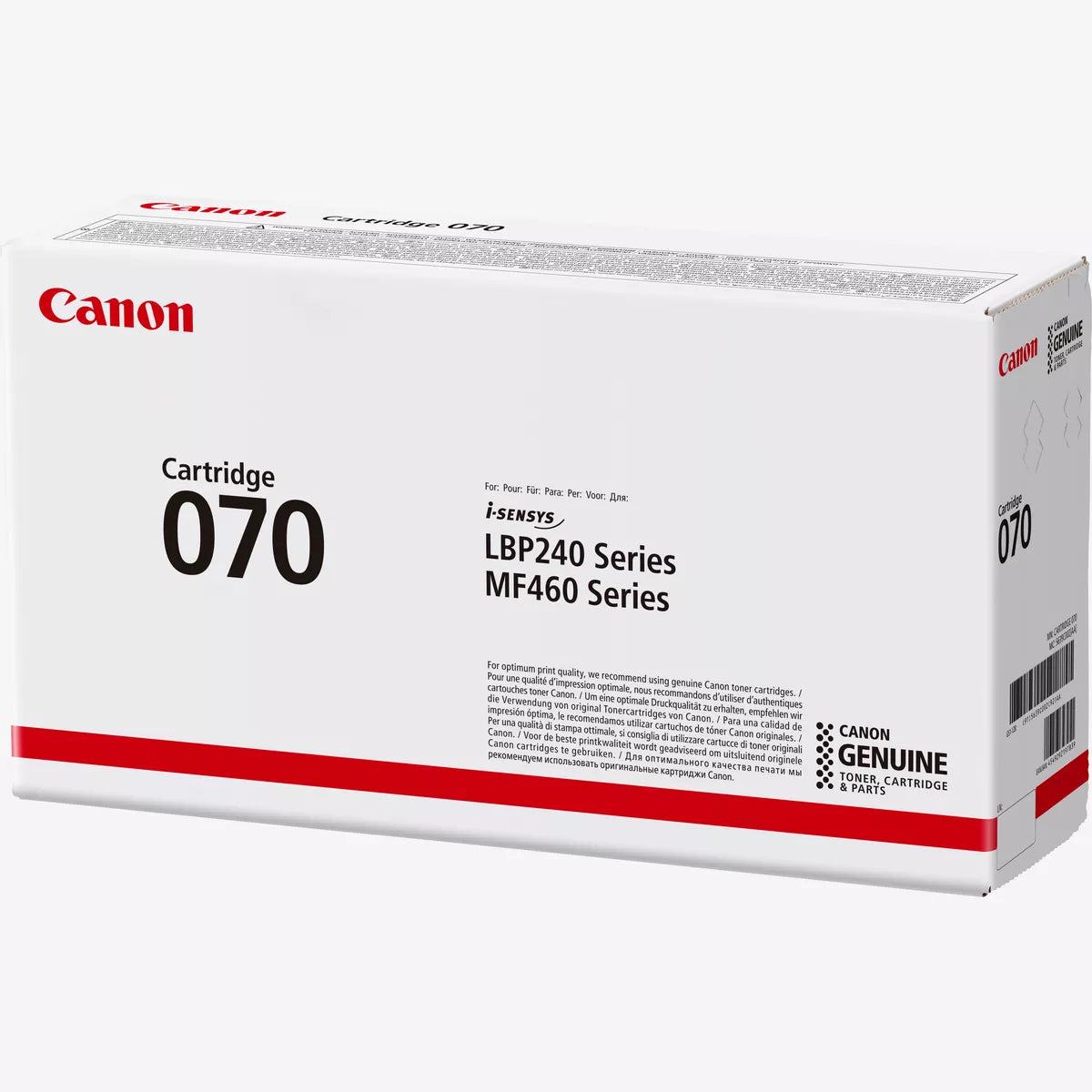 Cartouche Toner Canon 070 - Noire - 3000 pages