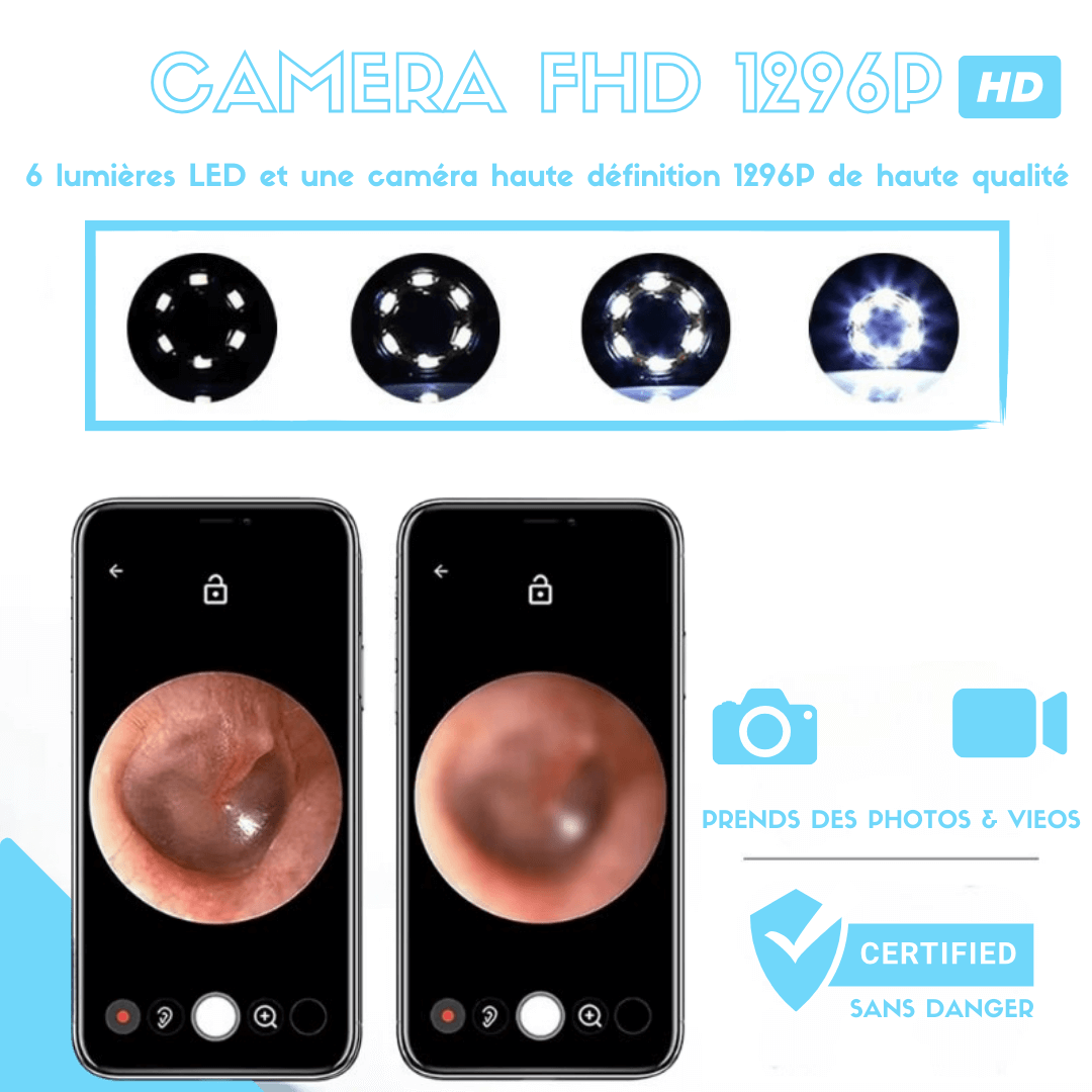 Kit de Nettoyeur Oreille 👂🏾