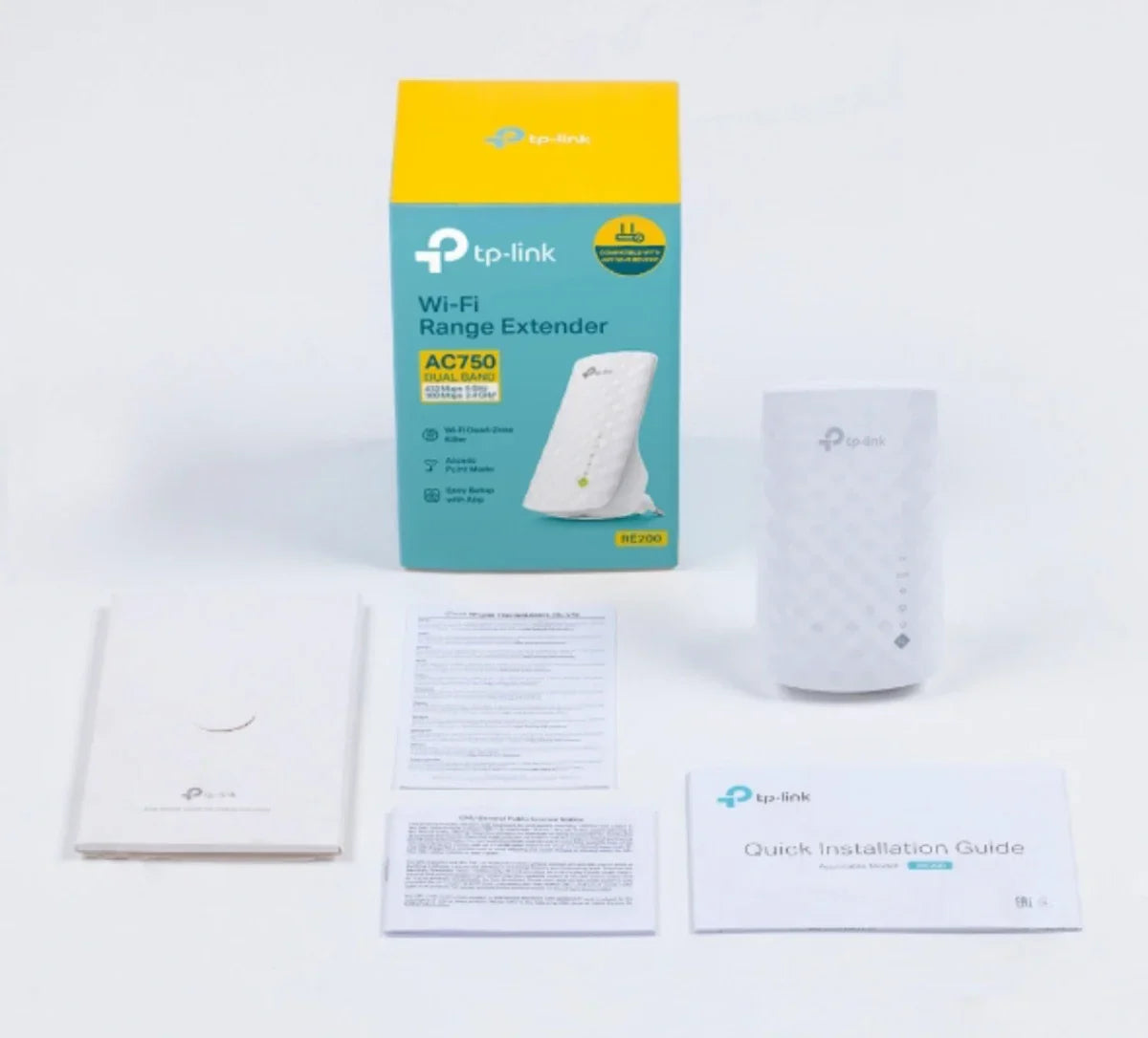 Répéteur WiFi 5 bi-bande (AC750 Mbps) RE200