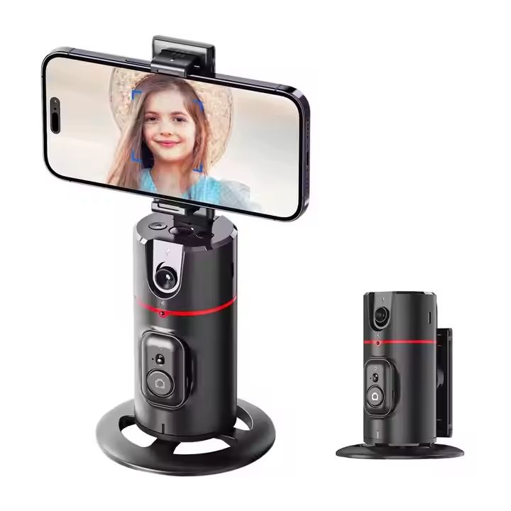 Support Téléphone Rotatif, Intelligent 360°|Suivi Visage Auto