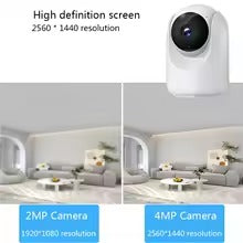 Caméra Surveillance Intérieure WiFi 4MP |Mini |Intelligente |Discrète