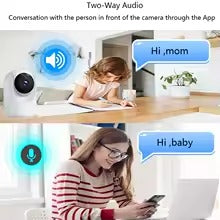 Caméra Surveillance Intérieure WiFi 4MP |Mini |Intelligente |Discrète