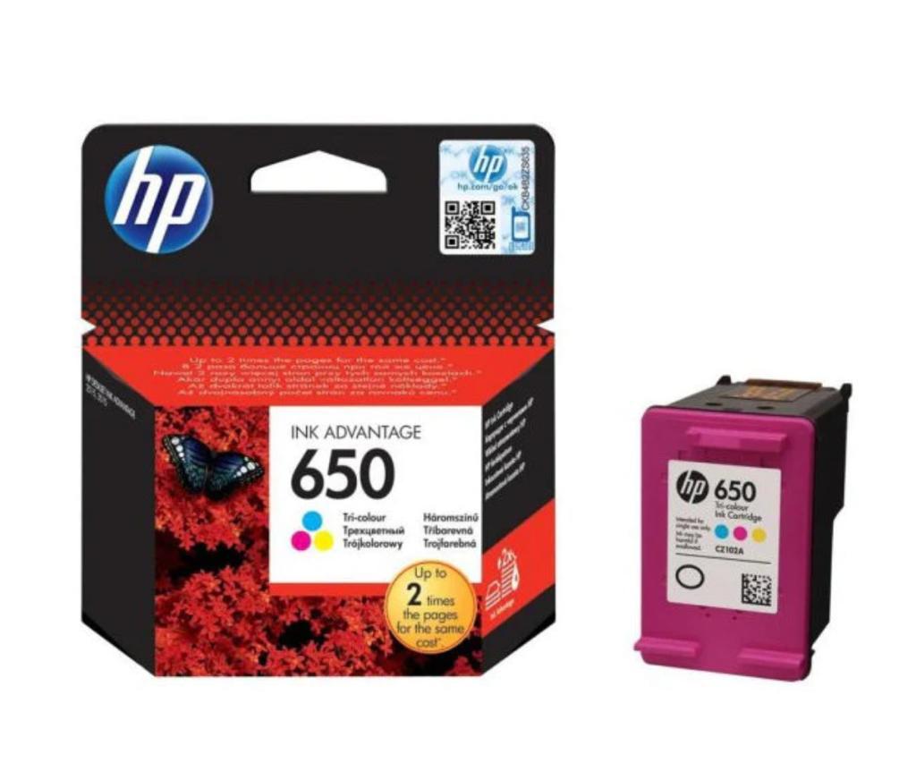 Cartouche HP 650 couleur